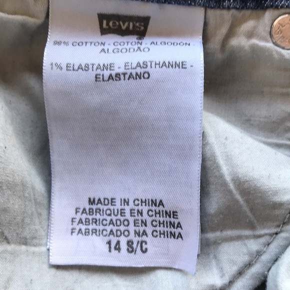 Levi’s Perfectly Slimming 512 boot cut blue jeans - Picture 11 of 12